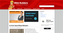 Desktop Screenshot of iwebbuilders.com